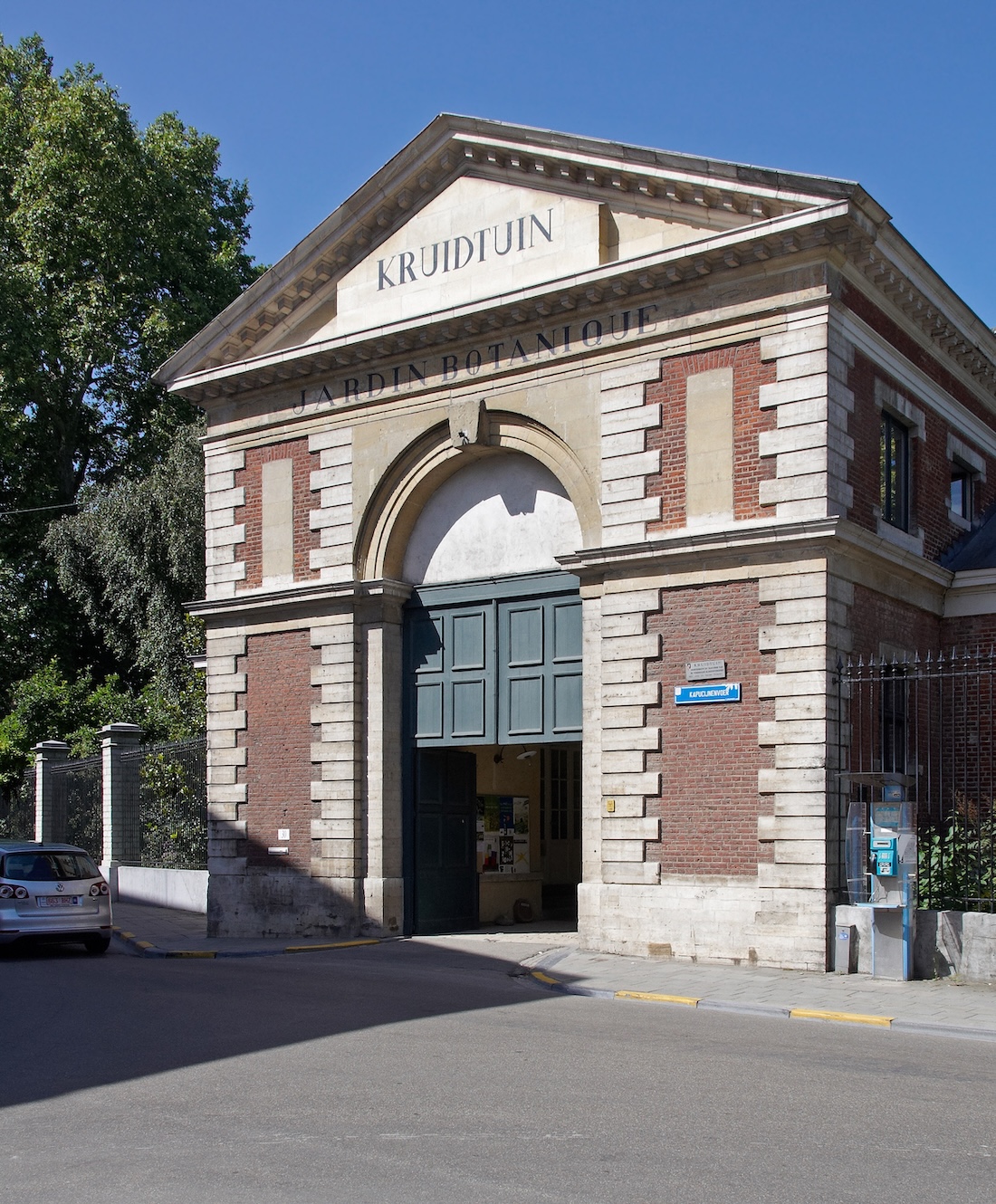 Het historische serrecomplex van de Kruidtuin in Leuven