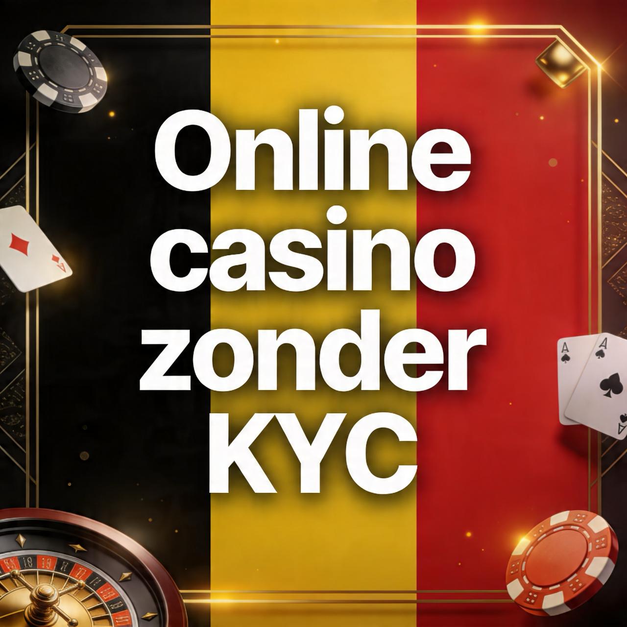 Online casino zonder KYC voor Belgische spelers